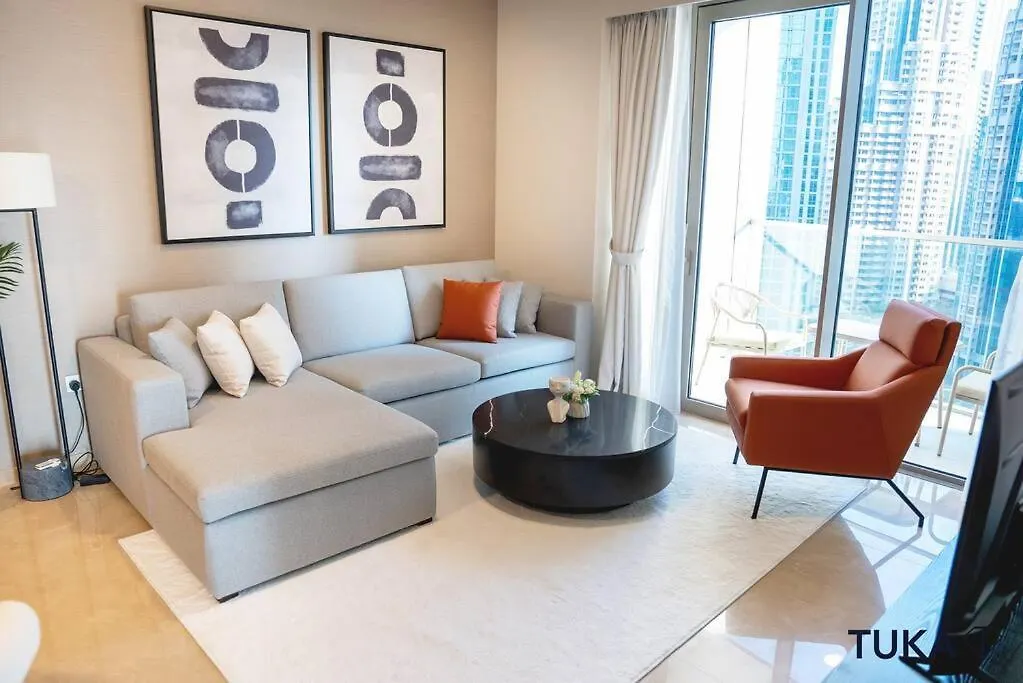 Apartmán Infinity Pool - Luxury 2-Bhk - Dubai Fountain View