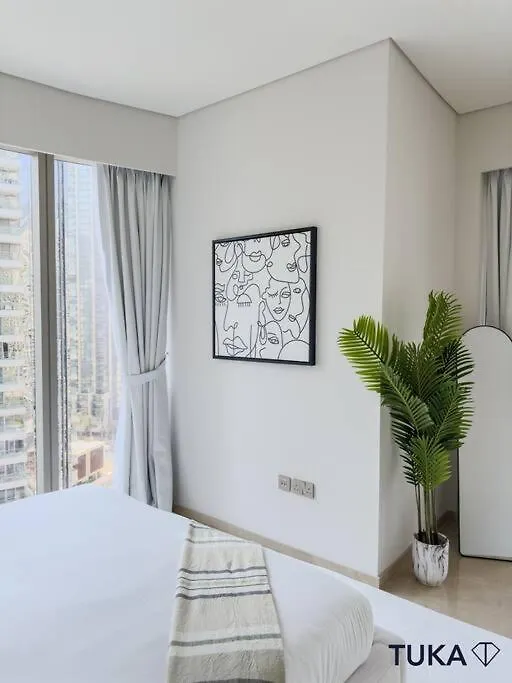 Apartmán Infinity Pool - Luxury 2-Bhk - Dubai Fountain View