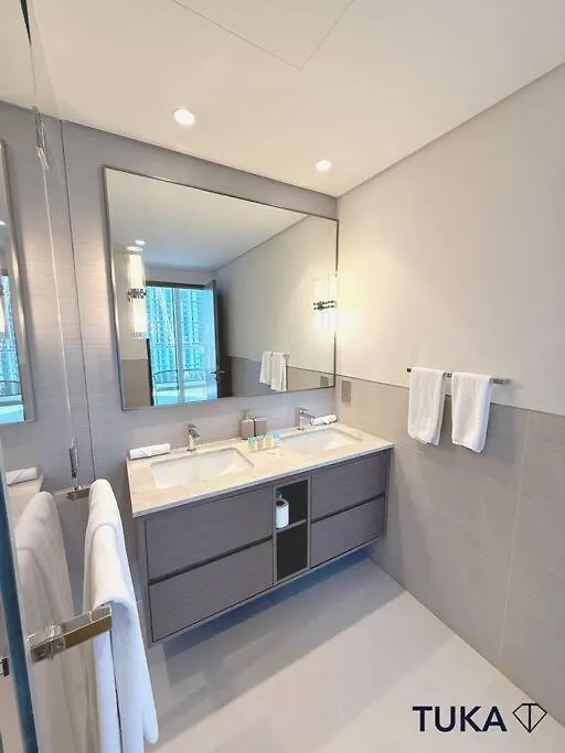 Apartmán Infinity Pool - Luxury 2-Bhk - Dubai Fountain View