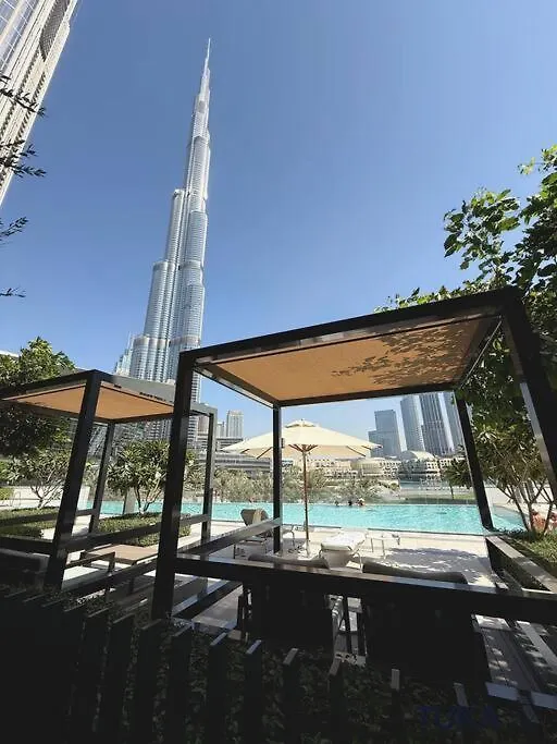Apartmán Infinity Pool - Luxury 2-Bhk - Dubai Fountain View