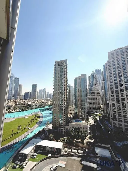 Apartamento Infinity Pool - Luxury 2-Bhk - Dubai Fountain View
