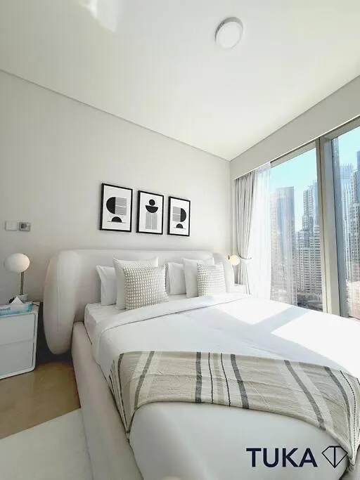 Apartamento Infinity Pool - Luxury 2-Bhk - Dubai Fountain View