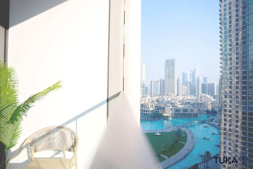 Apartamento Infinity Pool - Luxury 2-Bhk - Dubai Fountain View
